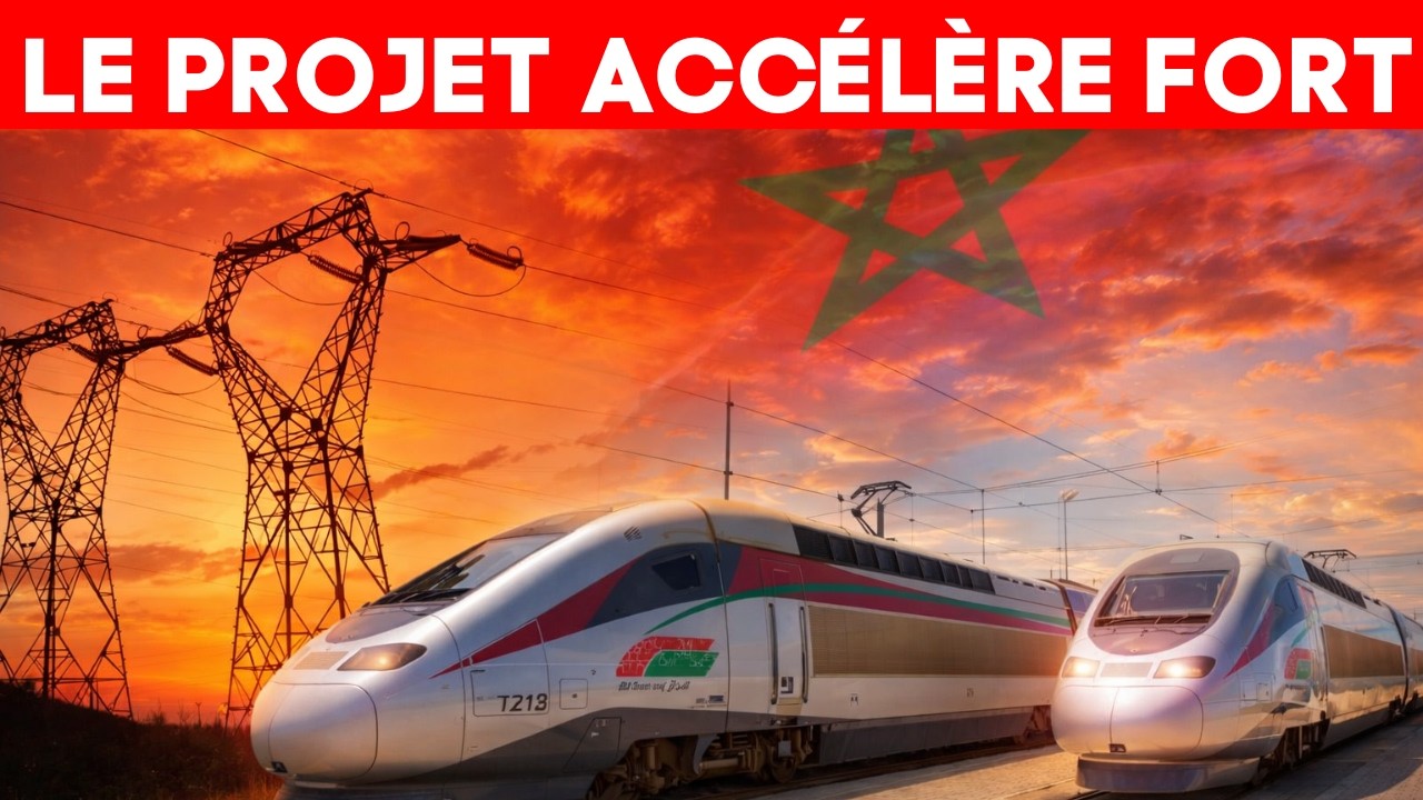 LGV Kénitra-Marrakech : l’ONCF débloque 104 millions de DH pour un chantier stratégique
