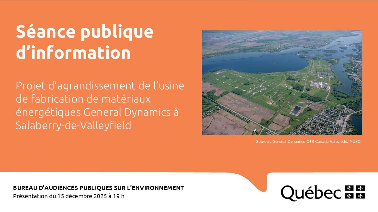 Séance publique d'information - 15 décembre 2025 à 19h
