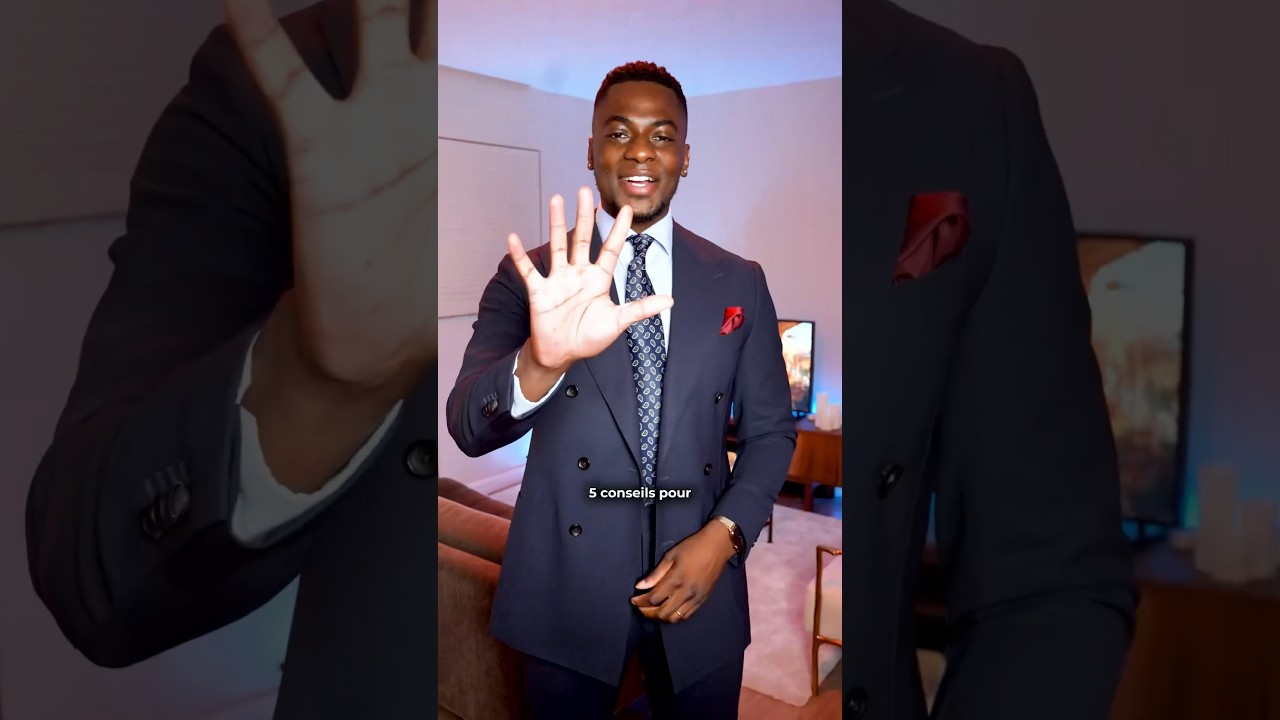 5 conseils pour bien porter son costume