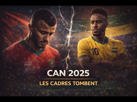 Blessures à la CAN 2025 : quand Saïss et Aubameyang font vaciller le tournoi