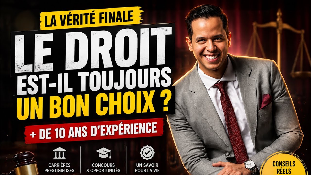 Le Droit au Maroc en 2026 : Est-ce encore un bon choix ⁉️