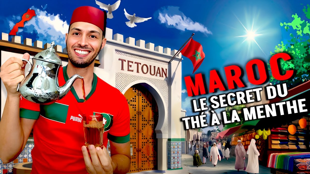 MAROC : Le secret du thé à la menthe traditionnel ! 🇲🇦