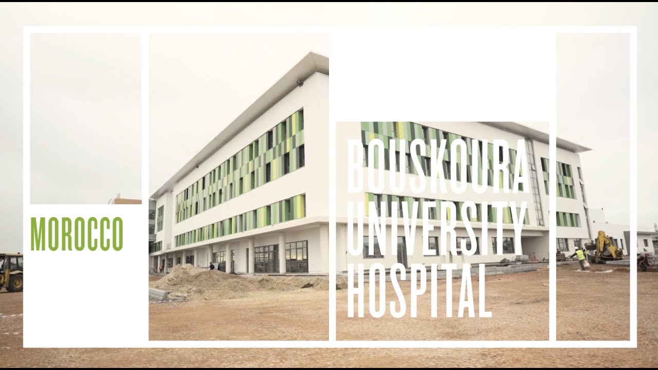 Inside : l'hôpital universitaire international Mohammed VI, Maroc | Bouygues Bâtiment International