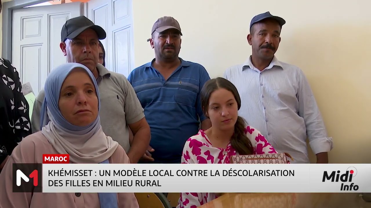 Khémisset : un modèle local contre la déscolarisation des filles en milieu rural