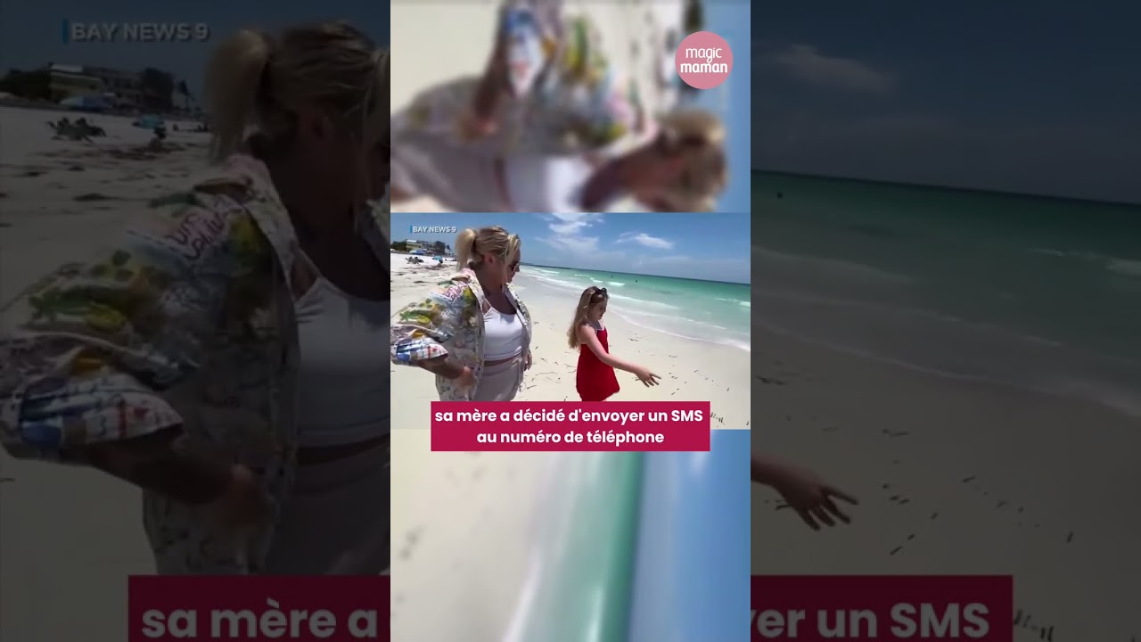 Une petite fille retrouve une bouteille à la mer envoyée il y a 7 ans et contacte son expéditrice.