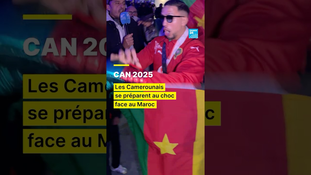CAN 2025 : les Camerounais veulent "fesser" le Maroc • FRANCE 24