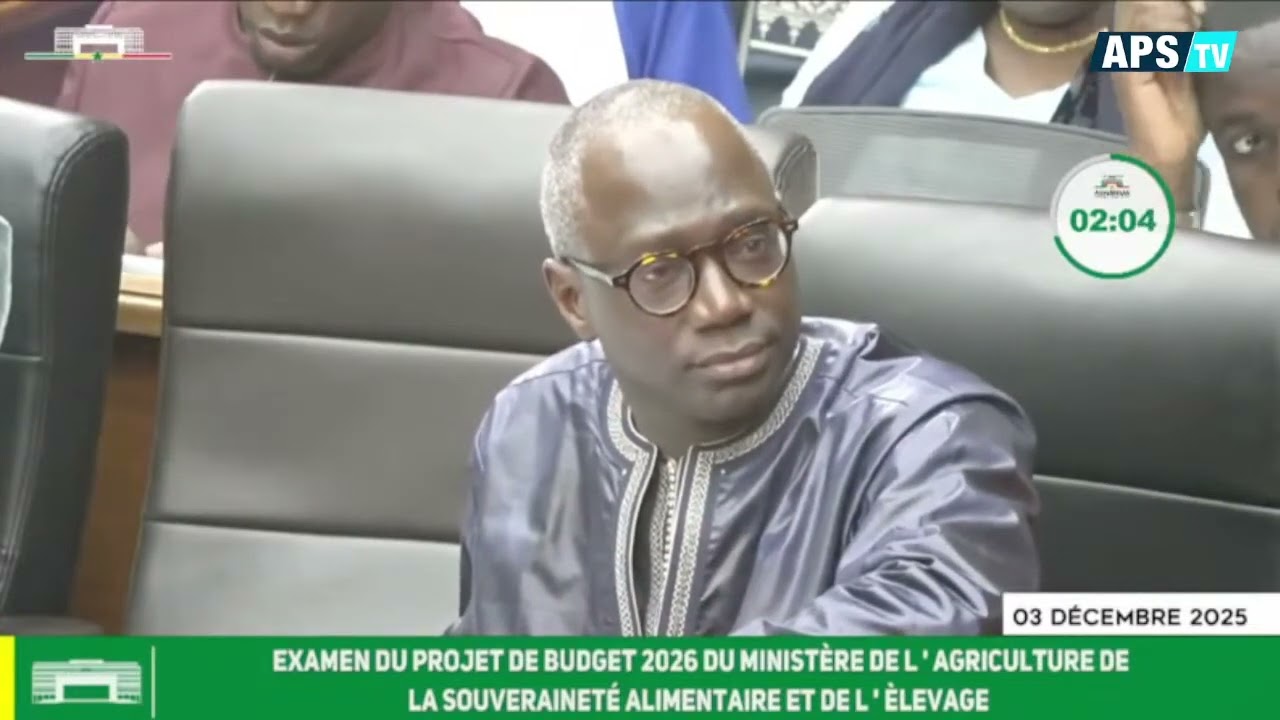 🔴[ DIRECT : SEANCE PLENIERE BUDGET 2026 Ministère de l’Agriculture, de la Souveraineté alimentaire