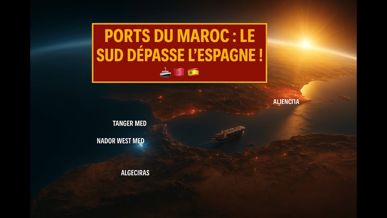 PORTS DU MAROC : Quand Nador et Tanger Dépassent l’Espagne ! 🚢🇲🇦🇪🇸