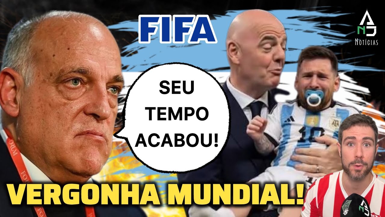 NOJO E VERGONHA! Presidente espanhol pede RENÚNCIA de INFANTINO da FIFA 
