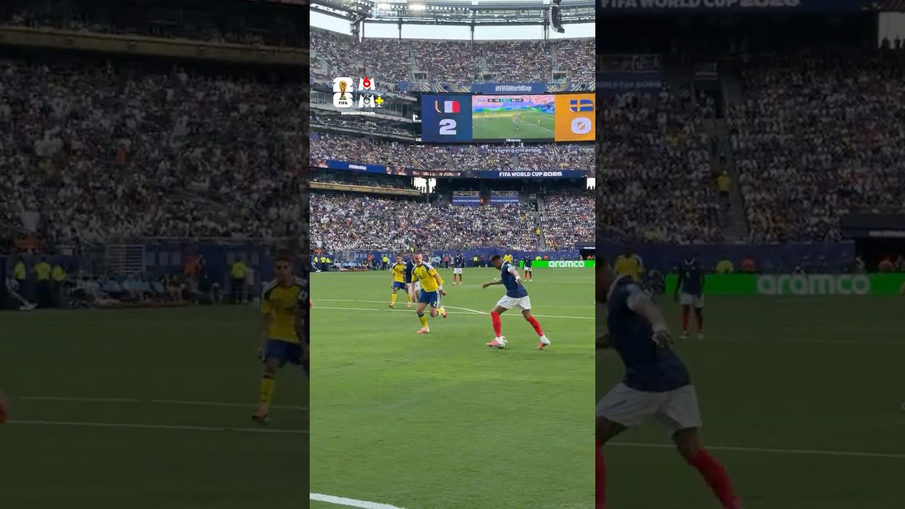 🥳 L'explosion de joie des Bleus après le 3e but de Kylian Mbappé !  #mbappe #fifaworldcuponyt