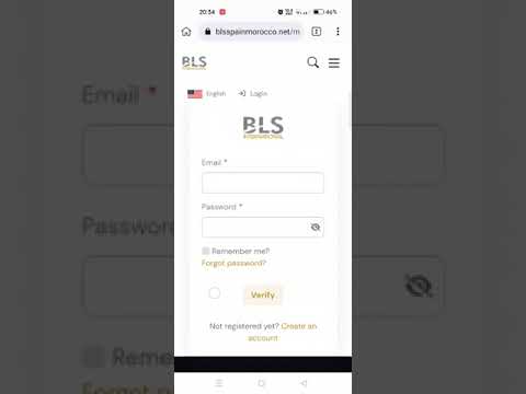 bls طريقة تسجيل في موقع جديد