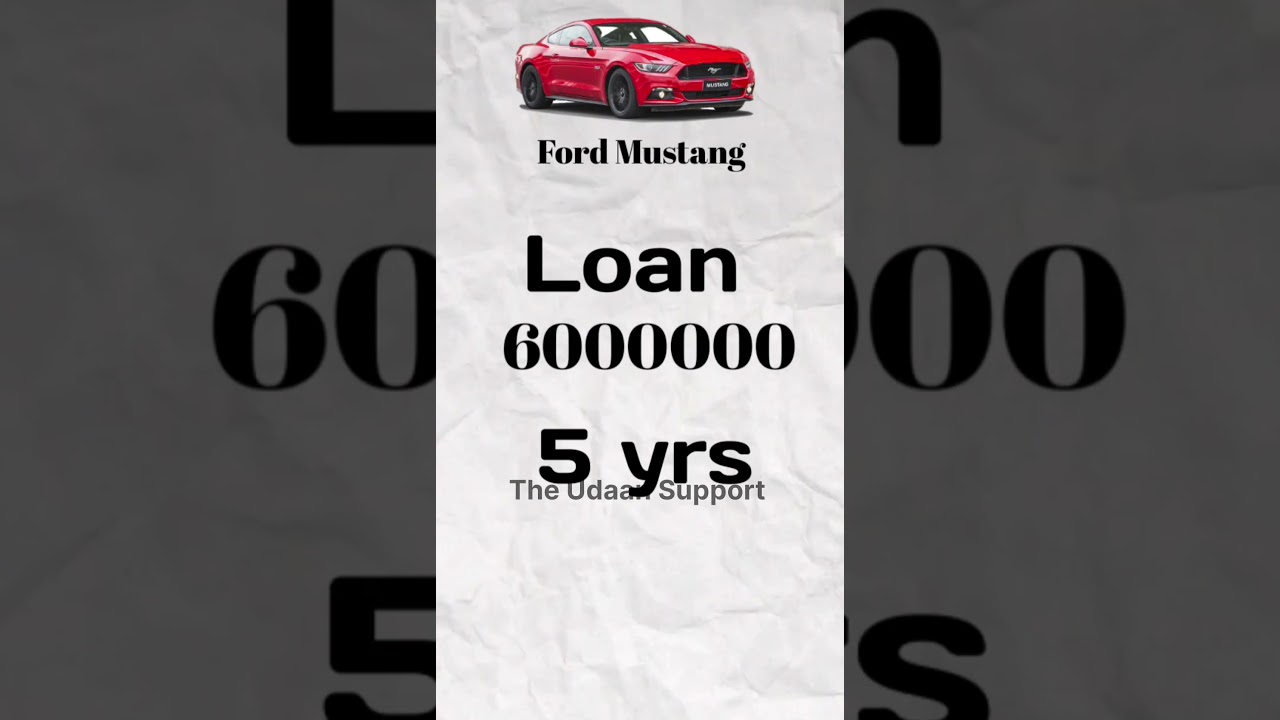 Ford Mustang On Road Price In India