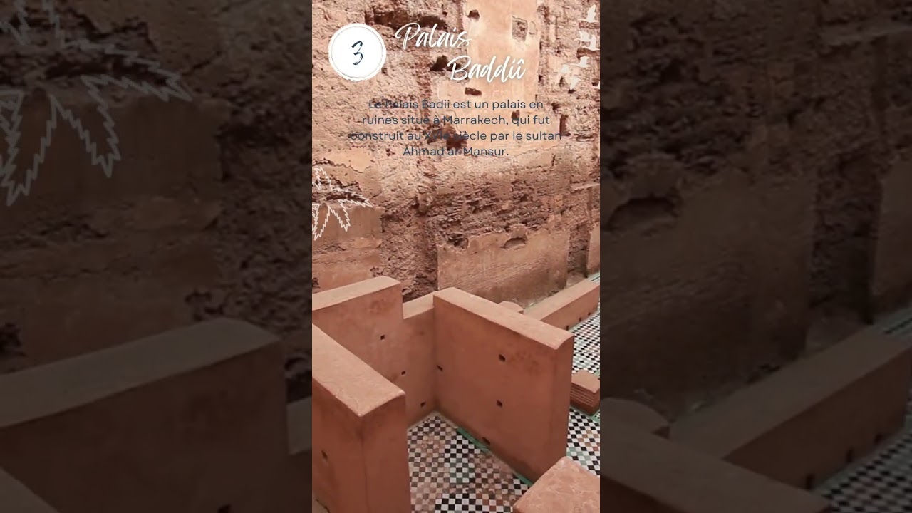 "Marrakech : Les 4 endroits les plus secrets à découvrir absolument ! 🤫🌴🕌"