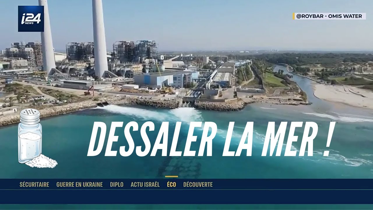 Au coeur d'une usine de dessalement d'eau de mer