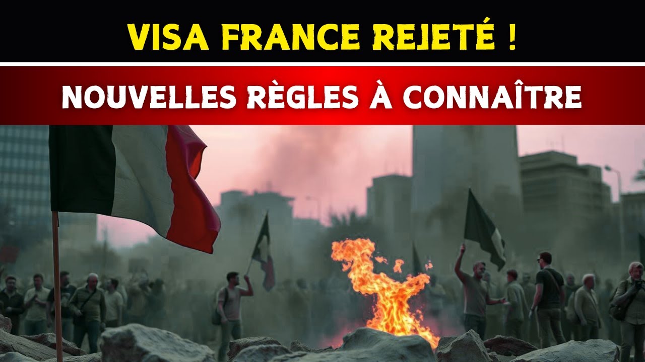 Augmentation des refus de visas pour la France ! Règles à connaître absolument pour 2025