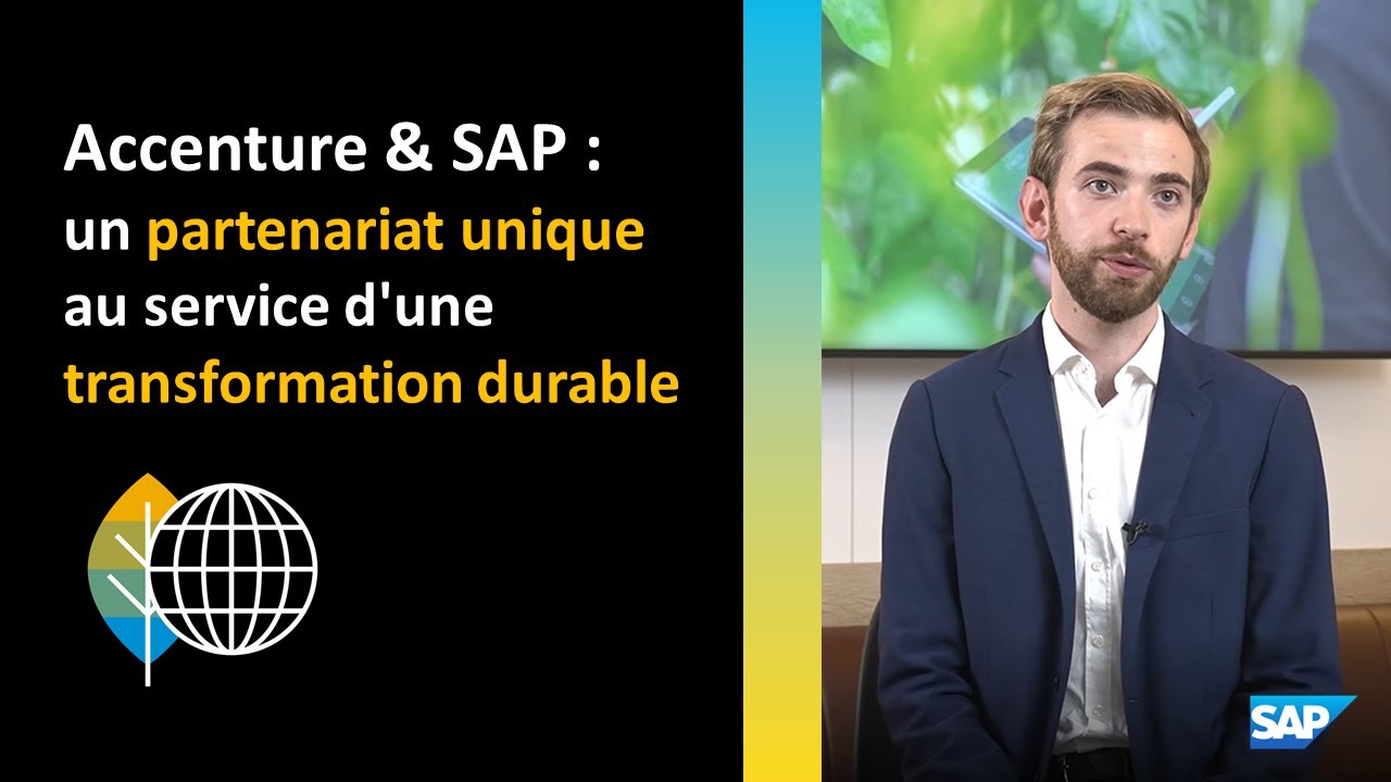 Accenture & SAP un partenariat unique au service d’une transformation durable (French)