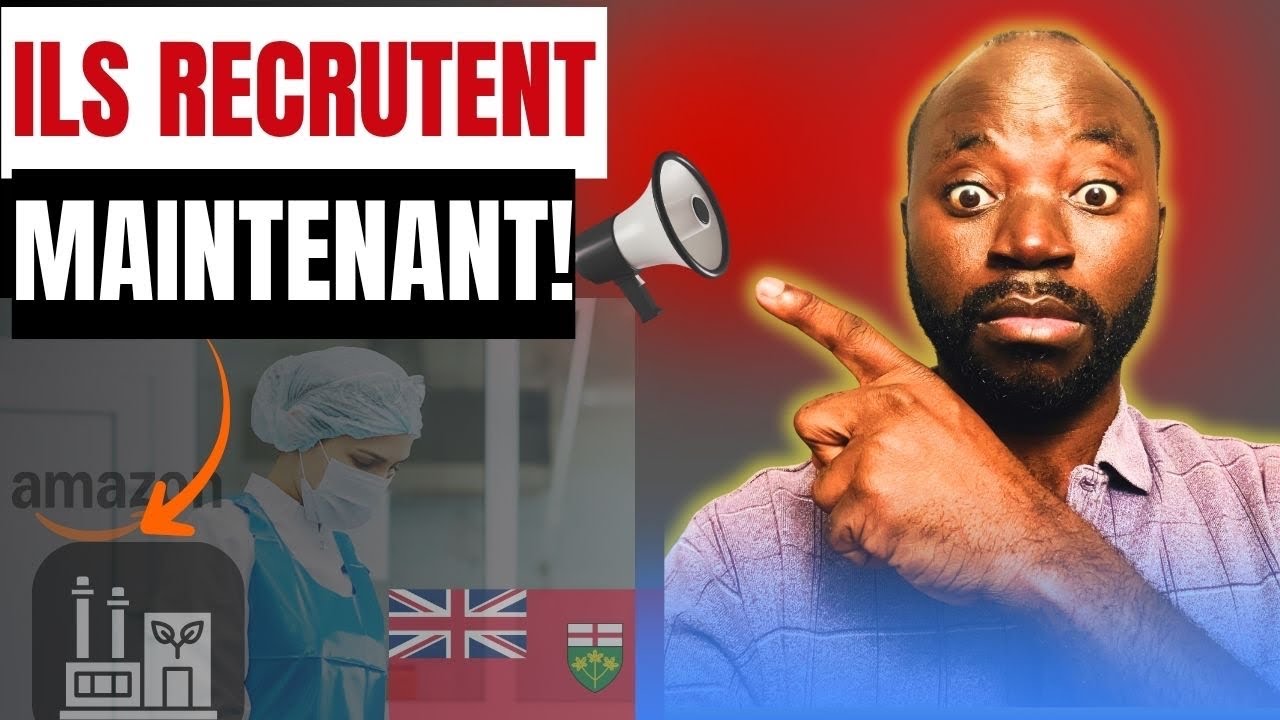 3 EMPLOIS qui recrutent IMMÉDIATEMENT en Ontario 🇨🇦 (même depuis l’étranger!)