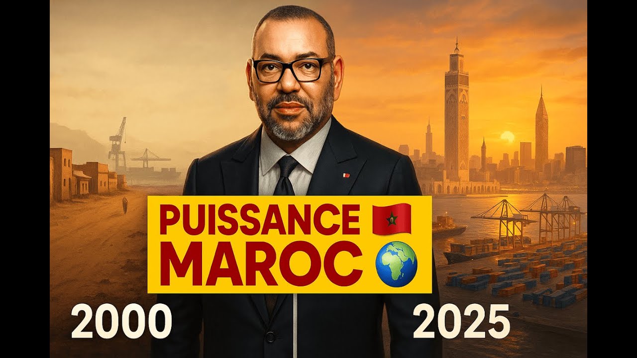 PUISSANCE MAROC 🌍 – De 2000 à 2025 : L’Ascension d’un Royaume Africain 🇲🇦