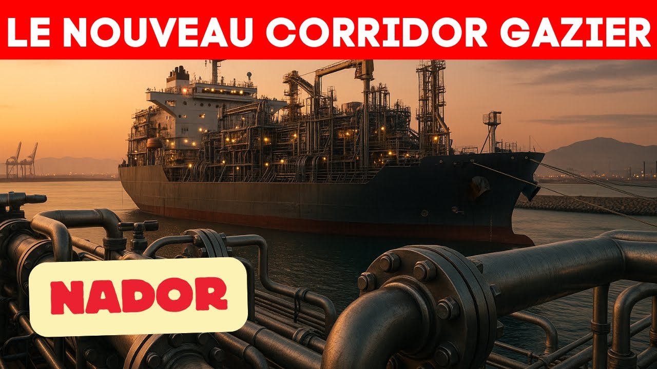 Maroc : près d’un milliard de dollars pour bâtir sa nouvelle dorsale gazière à Nador