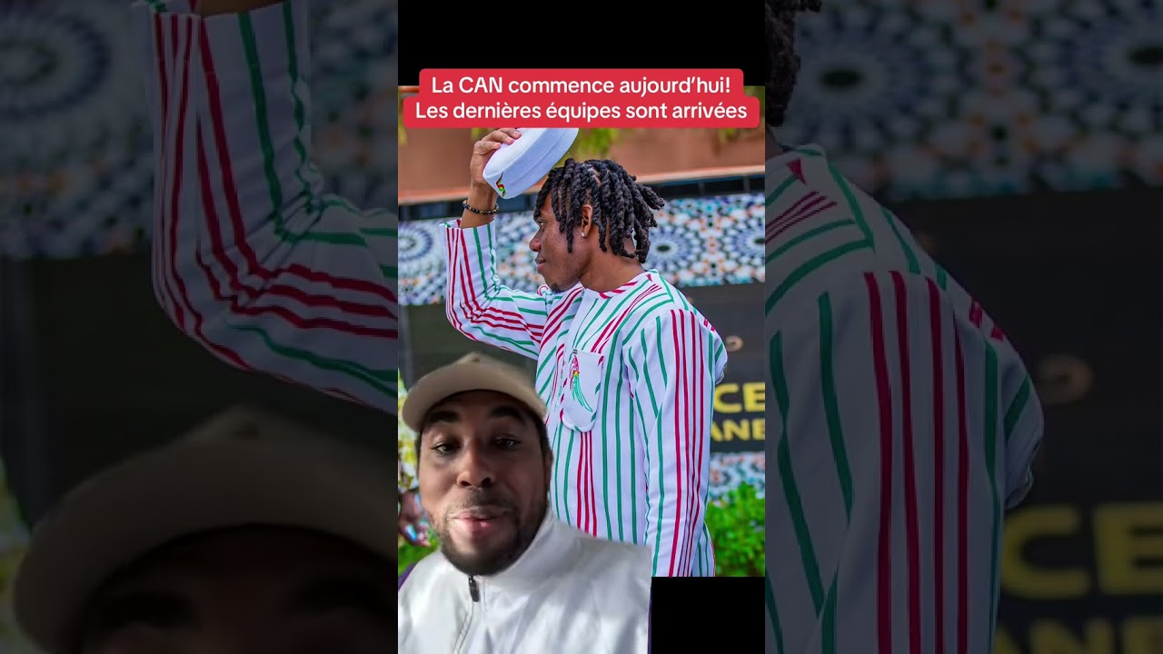 Les dernières équipes sont arrivées au Maroc pour la CAN  2025 #can2025 #holidayswithyoutube