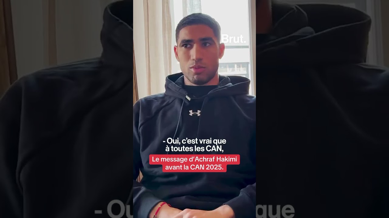 Le message d'Achraf Hakimi avant la CAN 2025