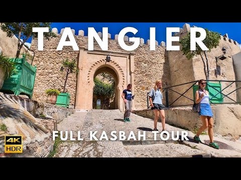 TANGIER Morocco walking tour 4K Unforgettable FULL& Medina Tour 2025