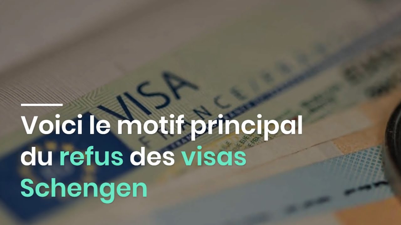 Voici le motif principal du refus des visas Schengen