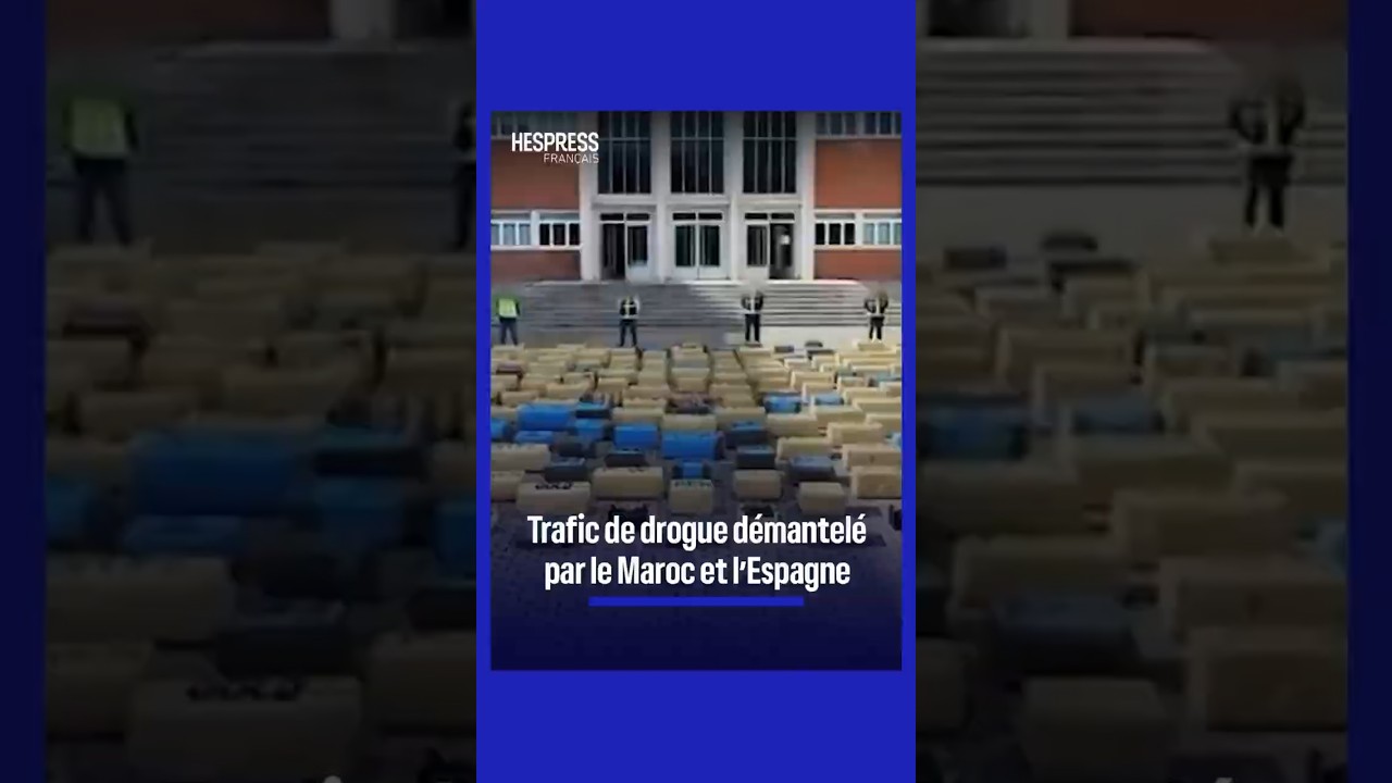 trafic de drogue démantelés dans une opération conjointe des services marocains et espagnols