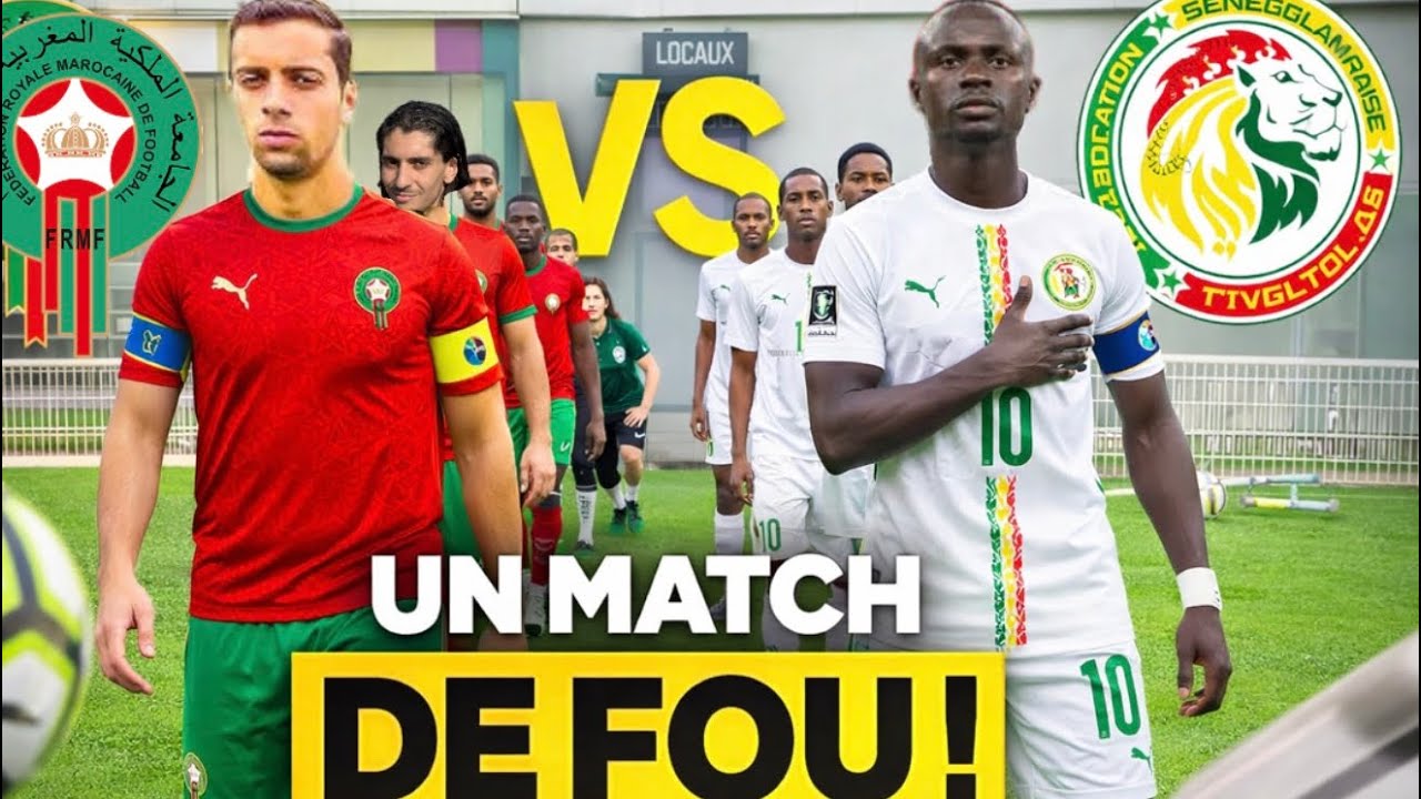 MAROC VS SENEGAL FINALE DE LA CAN 2026 !