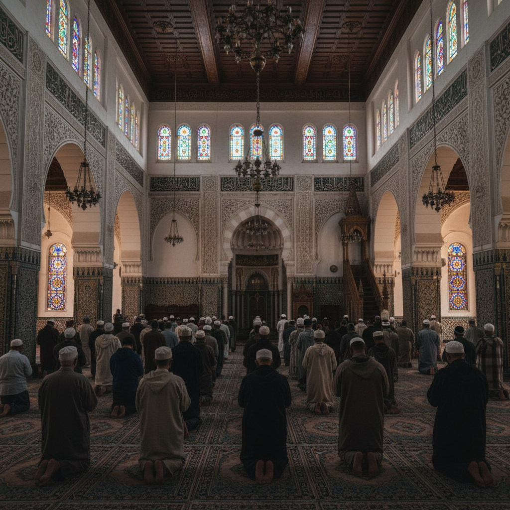 consultez les horaires de prière à béni mellal pour aujourd’hui et tous les jours : fajr, dhuhr, asr, maghrib, isha. restez informé des heures de prière exactes à béni mellal.