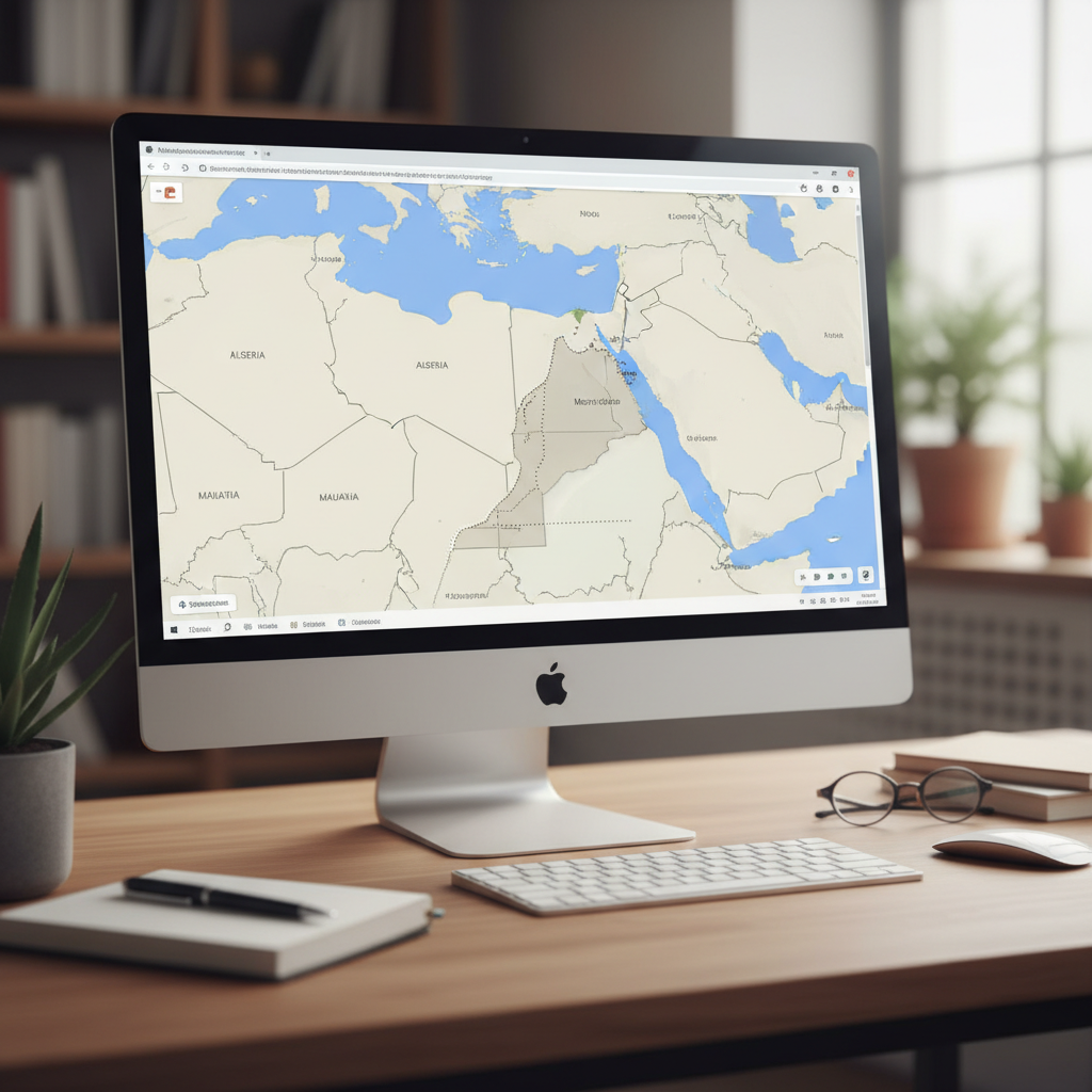 découvrez comment google maps modifie l'affichage de la frontière du sahara occidental pour les utilisateurs au maroc, mettant en lumière les enjeux géopolitiques et l'ambiguïté frontalière de la région.