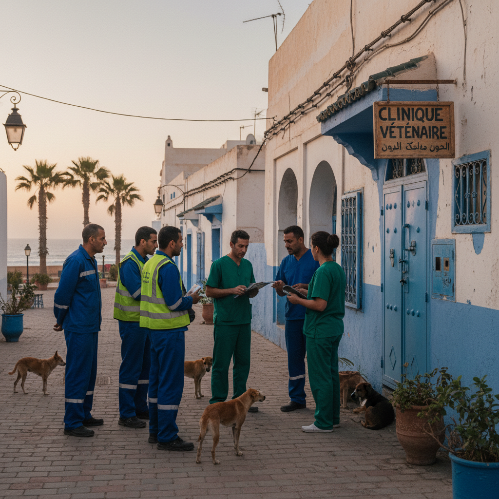 au maroc, des milliers de chiens errants ont été abattus en préparation de la coupe du monde, suscitant des débats sur les méthodes utilisées et la protection animale.