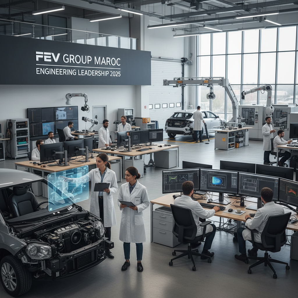 découvrez fev group maroc, le leader incontournable de l’ingénierie automobile en 2025, expert en solutions innovantes et technologies avancées pour l’industrie automobile.