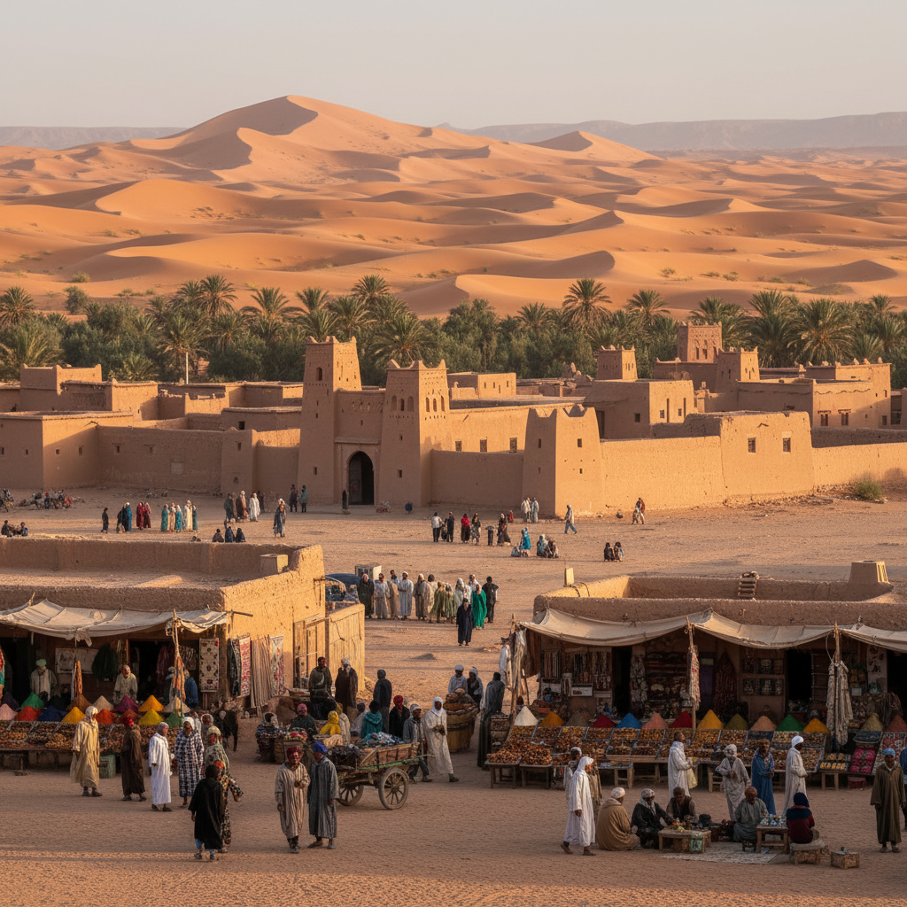 découvrez foum zguid, une perle du sud marocain, entre oasis paisibles, paysages désertiques spectaculaires et traditions authentiques à explorer.