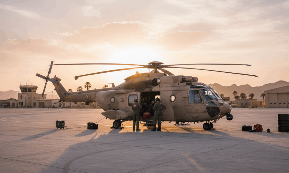 le maroc renforce sa flotte aérienne avec la commande de dix hélicoptères airbus h225m, améliorant ainsi ses capacités militaires et de défense.