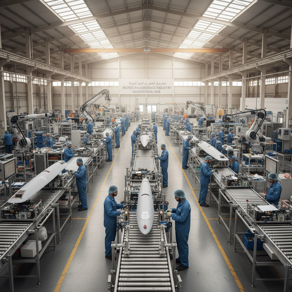 le maroc inaugure une usine innovante de production de drones en collaboration avec une entreprise israélienne, renforçant ainsi ses capacités technologiques et sa coopération internationale.