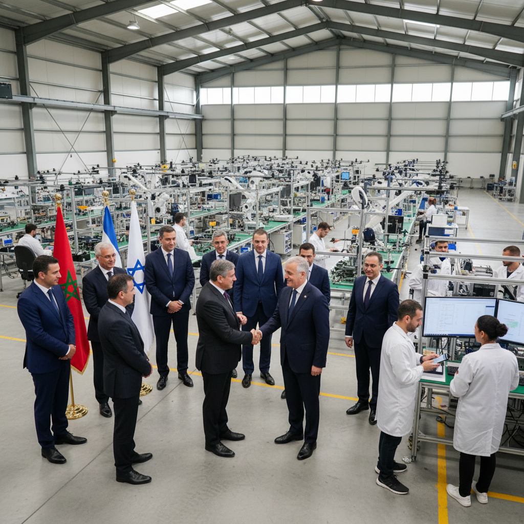 le maroc ouvre une nouvelle usine de production de drones grâce à un partenariat stratégique avec une entreprise israélienne, renforçant ainsi son industrie technologique et sa coopération internationale.