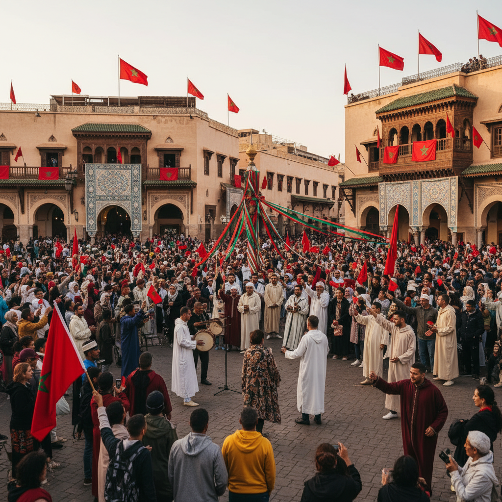 découvrez comment le maroc célèbre la nouvelle fête nationale instaurée en l'honneur de l'adoption par l’onu de la résolution sur le sahara occidental, renforçant son engagement pour la paix et la souveraineté.