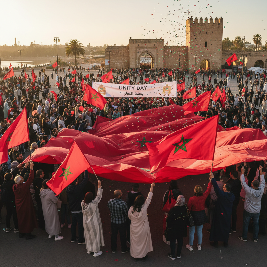 le maroc établit une nouvelle fête nationale pour honorer le soutien de l’onu à son plan concernant le sahara occidental, renforçant ainsi son engagement et sa reconnaissance internationale.