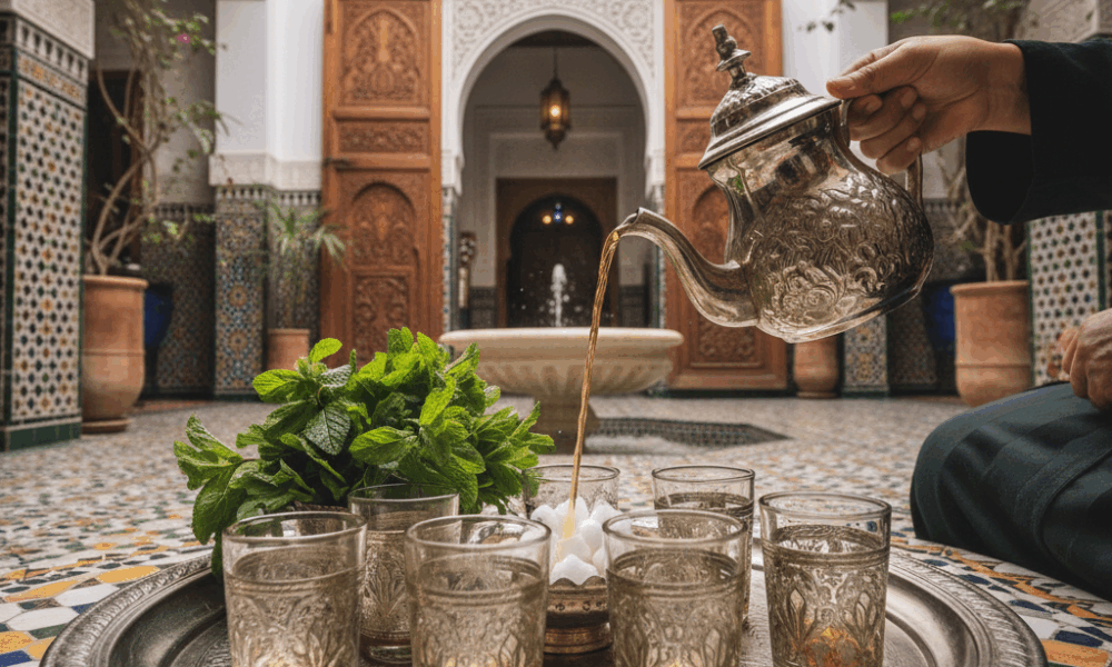 découvrez le thé à la menthe marocain, une boisson emblématique ancrée dans la tradition, savourée chaque jour et reconnue pour ses bienfaits sur la digestion. plongez au cœur de ce rituel convivial et ancestral du maroc.