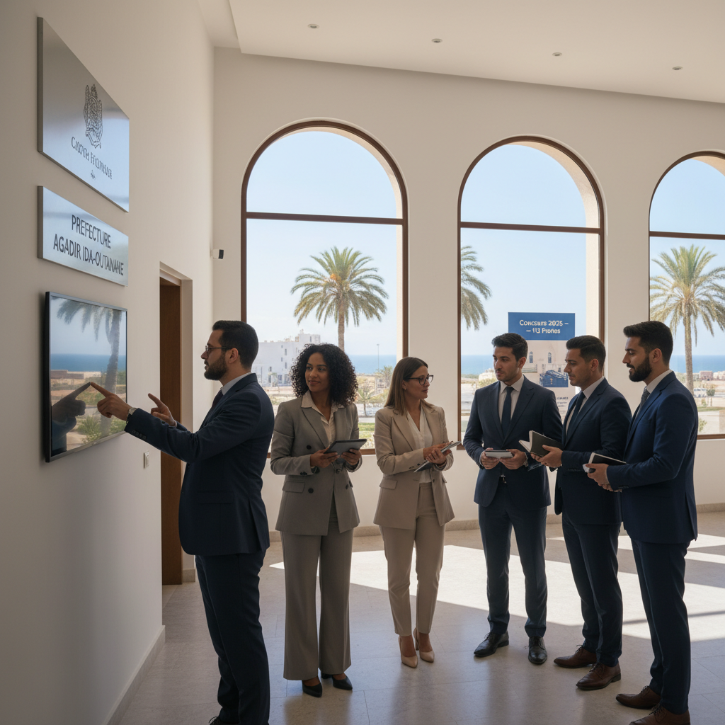 découvrez les opportunités de carrière offertes par le concours 2025 pour 112 postes à la préfecture d'agadir ida-outanane. postulez dès maintenant pour rejoindre l'administration locale et contribuer au développement régional.