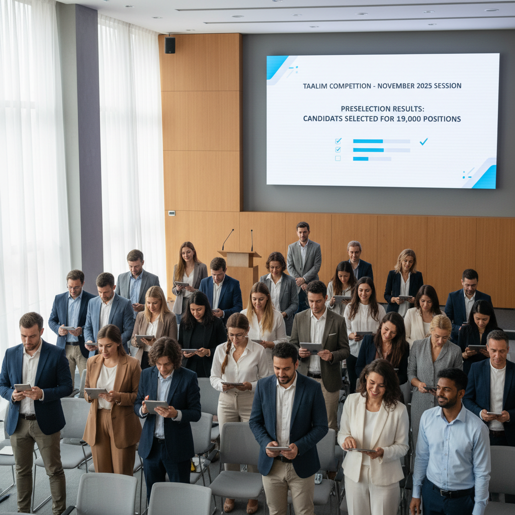 consultez les résultats de la présélection du concours taalim - session novembre 2025 et découvrez les candidats sélectionnés pour pourvoir 19 000 postes. préparez-vous à la prochaine étape dès maintenant !