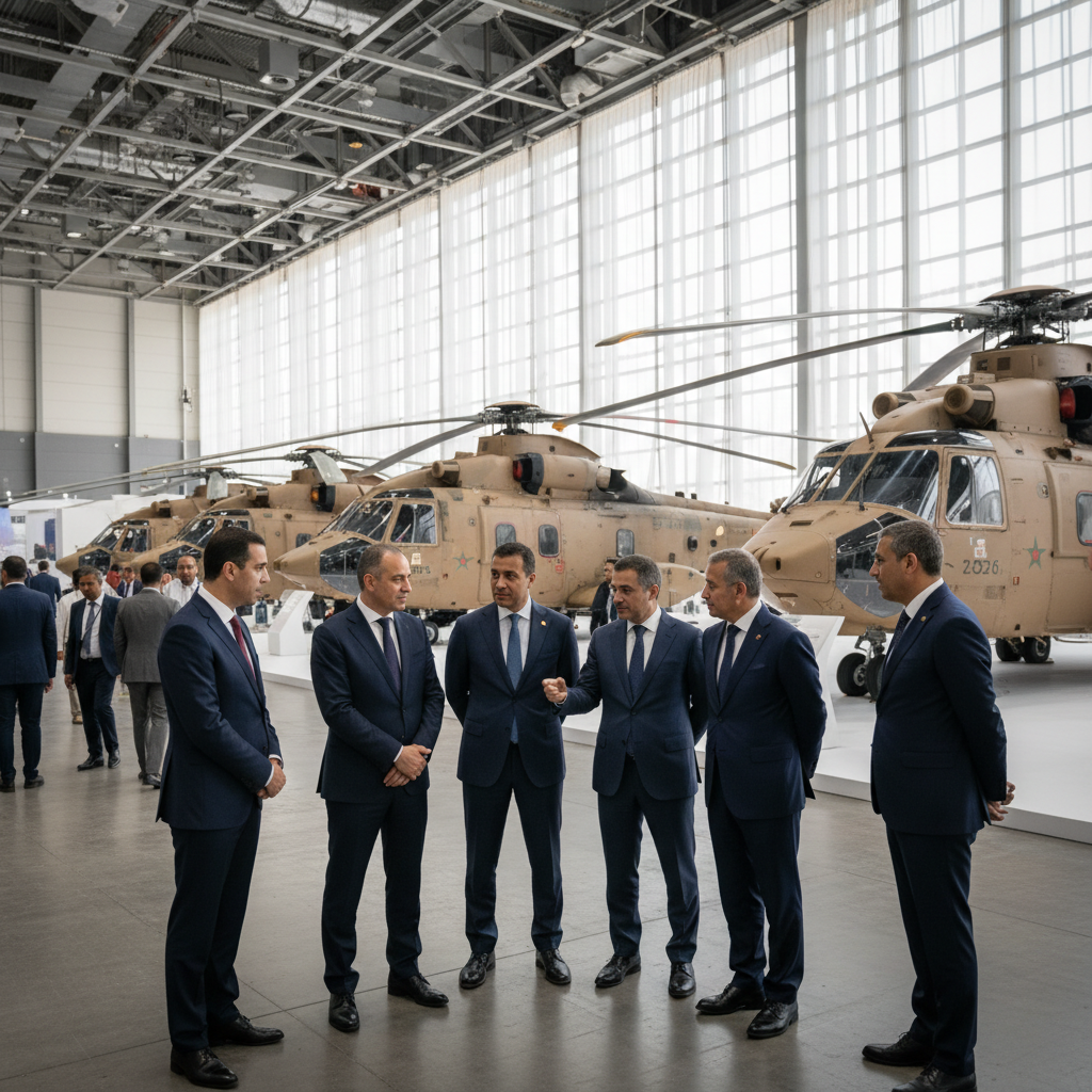 découvrez comment le maroc renforce sa flotte avec une commande d'hélicoptères h225m lors du salon aéronautique de dubaï 2025, un événement clé pour l'industrie aéronautique.