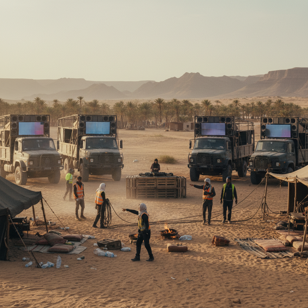 découvrez l'histoire captivante de sirāt, de la fête animée au cœur du désert à une quête éprouvante à travers les vastes sables du maroc.