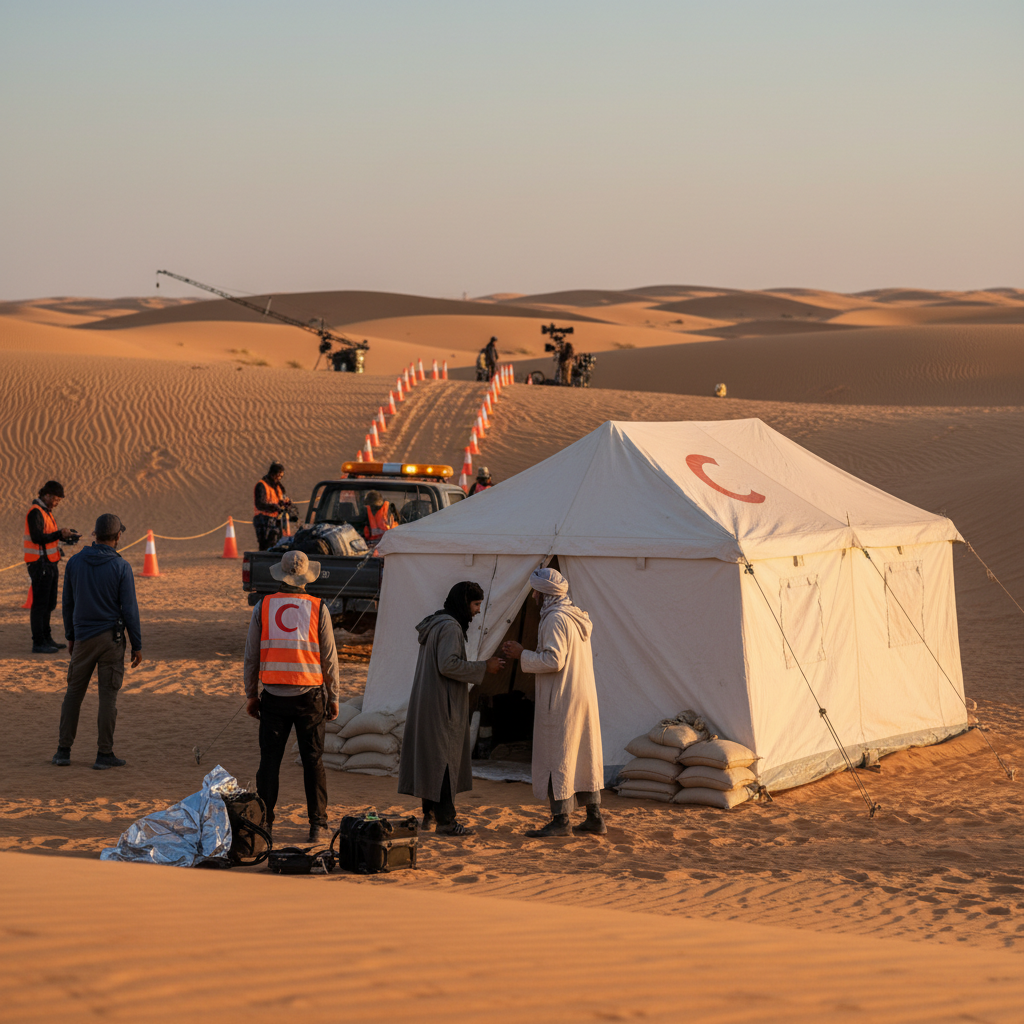 découvrez sirāt, un récit captivant qui vous entraîne de la joie d'une fête en plein désert à une quête éprouvante au cœur des sables mystiques du maroc.
