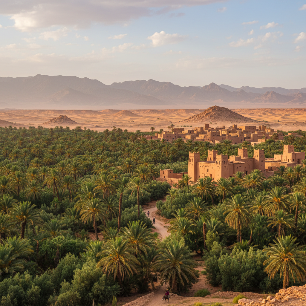 découvrez skoura, l'oasis intemporelle du maroc, et plongez dans un voyage hors du temps entre palmeraies luxuriantes, kasbahs historiques et traditions authentiques.