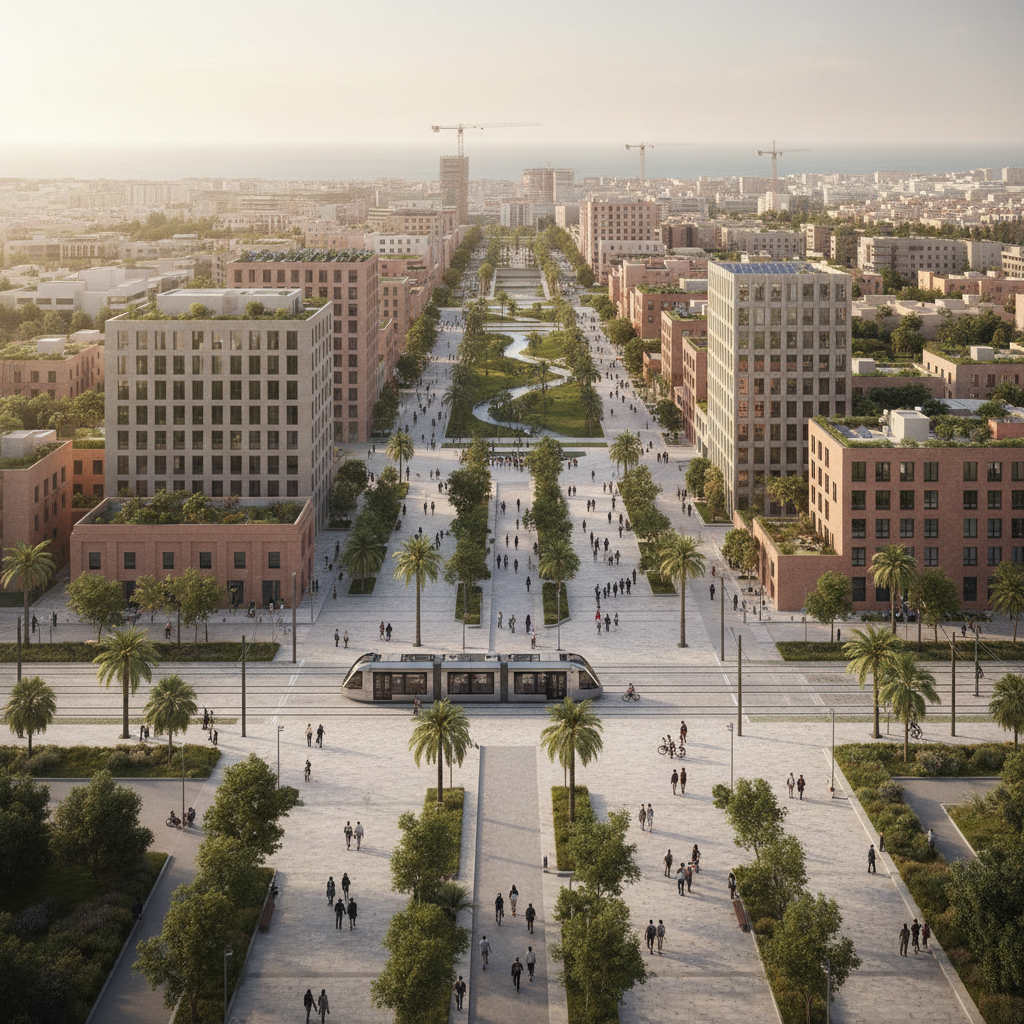 découvrez les projets d'aménagements urbains prévus en 2025 dans la région de rabat, incluant infrastructures, espaces verts et développement durable.