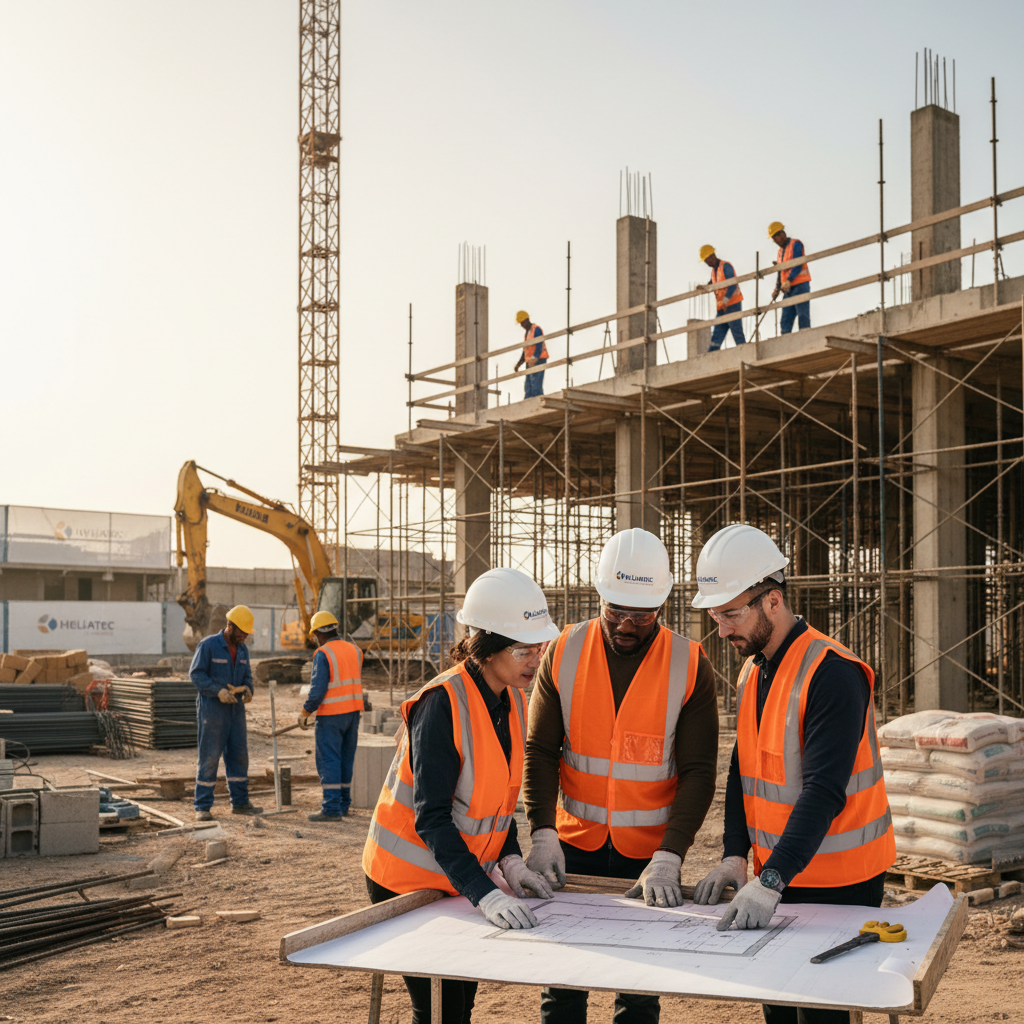 heliatec, acteur majeur du btp au maroc, recrute des spécialistes hse expérimentés pour renforcer ses équipes et assurer la sécurité et la qualité sur ses chantiers.