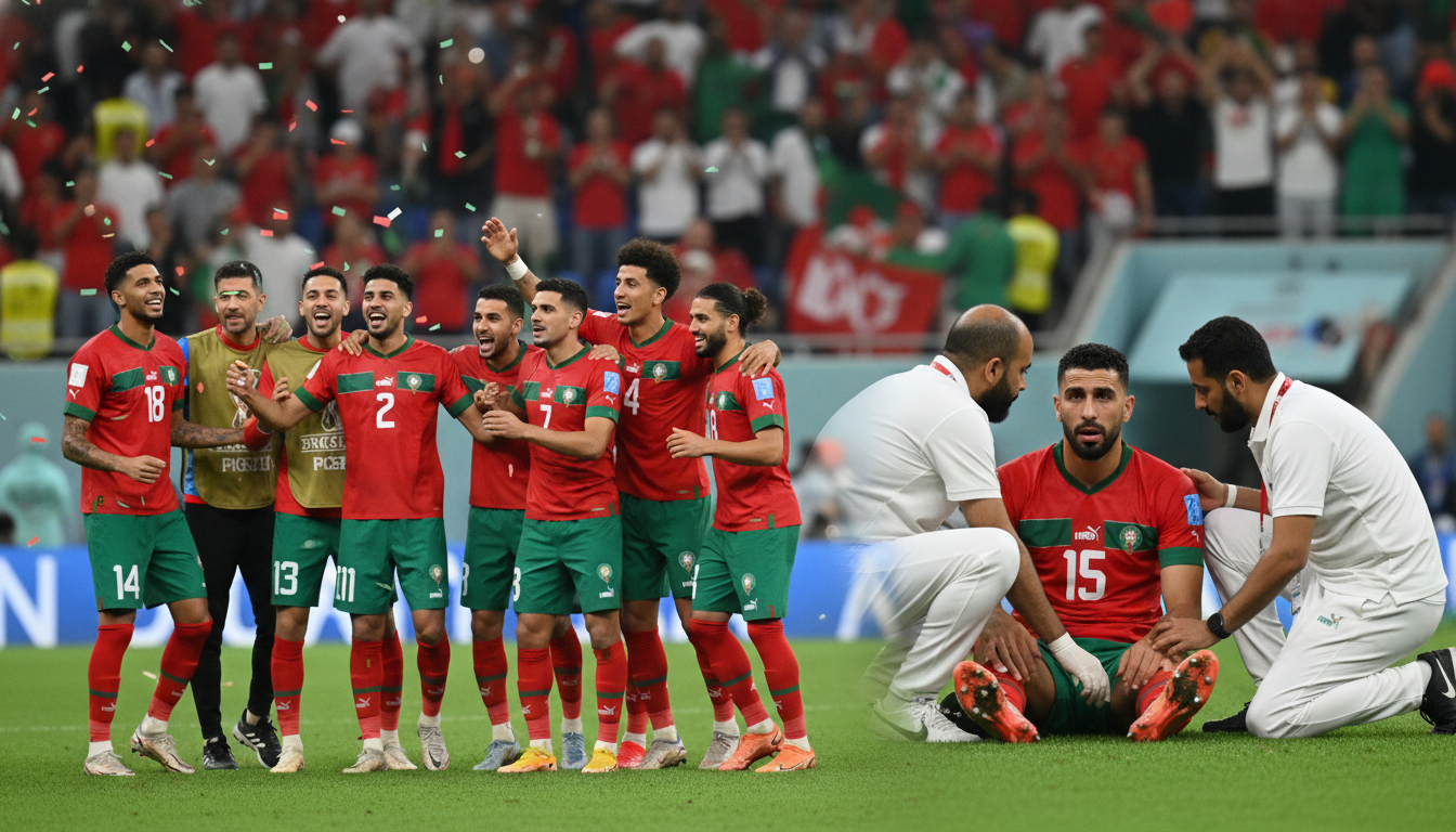 découvrez le début triomphal du maroc à la can 2025, marqué par des performances impressionnantes mais aussi par l'inquiétude grandissante autour de la blessure de romain saïss, une figure clé de l'équipe.