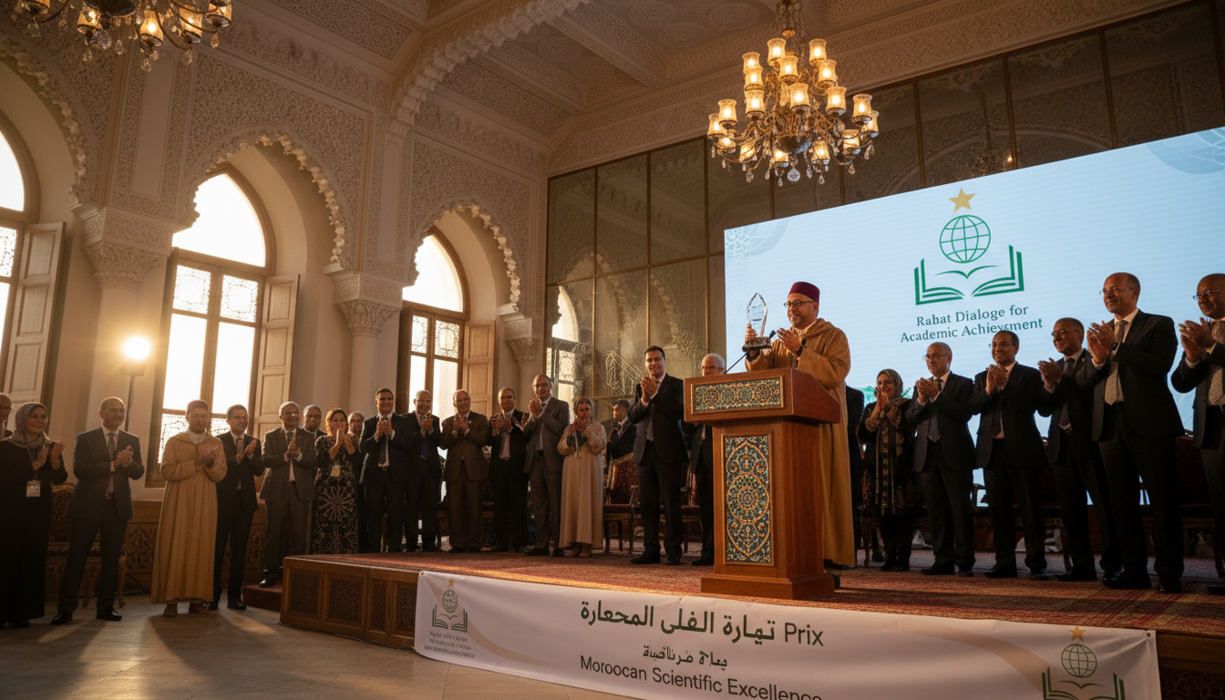 le maroc honore un chercheur israélien pour son rôle exceptionnel dans la promotion du dialogue interculturel et la compréhension mutuelle entre les peuples.